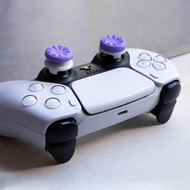 Professional Thumb Grips Joystick Cap Analog Stick Cover, Thumbsticks Grips for PS5/PS4, XBOX, 2 Thumbsticks - 1 High-Rise, 1 Mid-Rise Grips