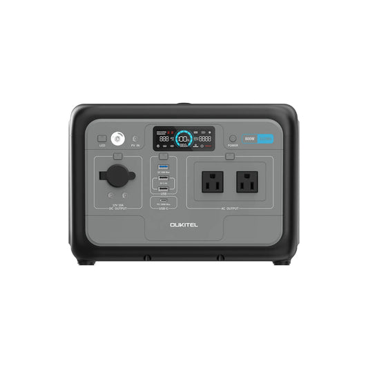 OUKITEL 512Wh Portable Power Station | 800W Solar Generator with Lifepo4 Battery, USB-C & Folding Solar Panel | Home Backup & Emergency Power for Power Outages #Homebackup #Powerstation #Solargenerator #Poweroutage